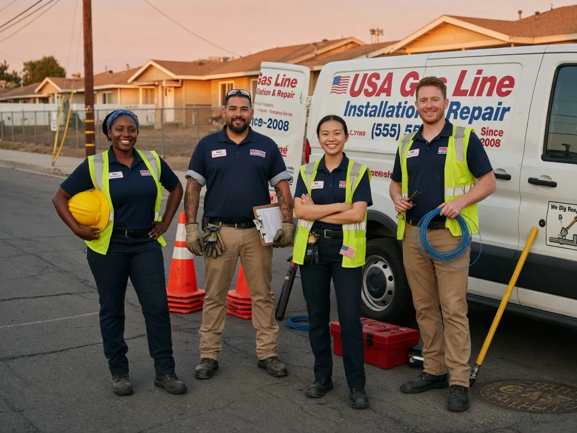 Gas Line Installation company in Vernon, VT